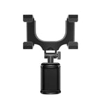 360 Rearview Mirror Car Phone Holder Mount Black alternate view
