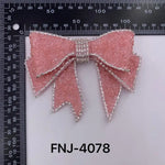 Car Perfume Clip Bow Air Outlet Decorations Car Air Conditioner Air Vent Interior Deco close-up view