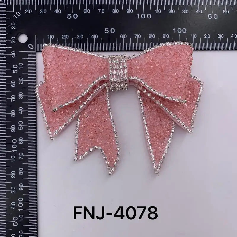 Car Perfume Clip Bow Air Outlet Decorations Car Air Conditioner Air Vent Interior Deco close-up view