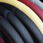 Universal Car Steering Wheel Cover Anti-Slip Micro Fiber Leather additional angle