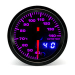 52mm 7 Color LED Dual Display Gauge | Boost PSI BAR Water Oil Temp Pressure Voltmeter alternate view