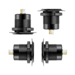 Car Charger Socket PD3.0 & QC3.0 | Dual USB C Fast Charger for Cars and Motorcycles close-up view