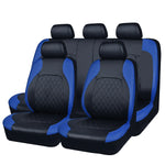 All Season Quited PU Leather Car Seat Cover Full Surrounded Seat Protector Waterproof alternate view