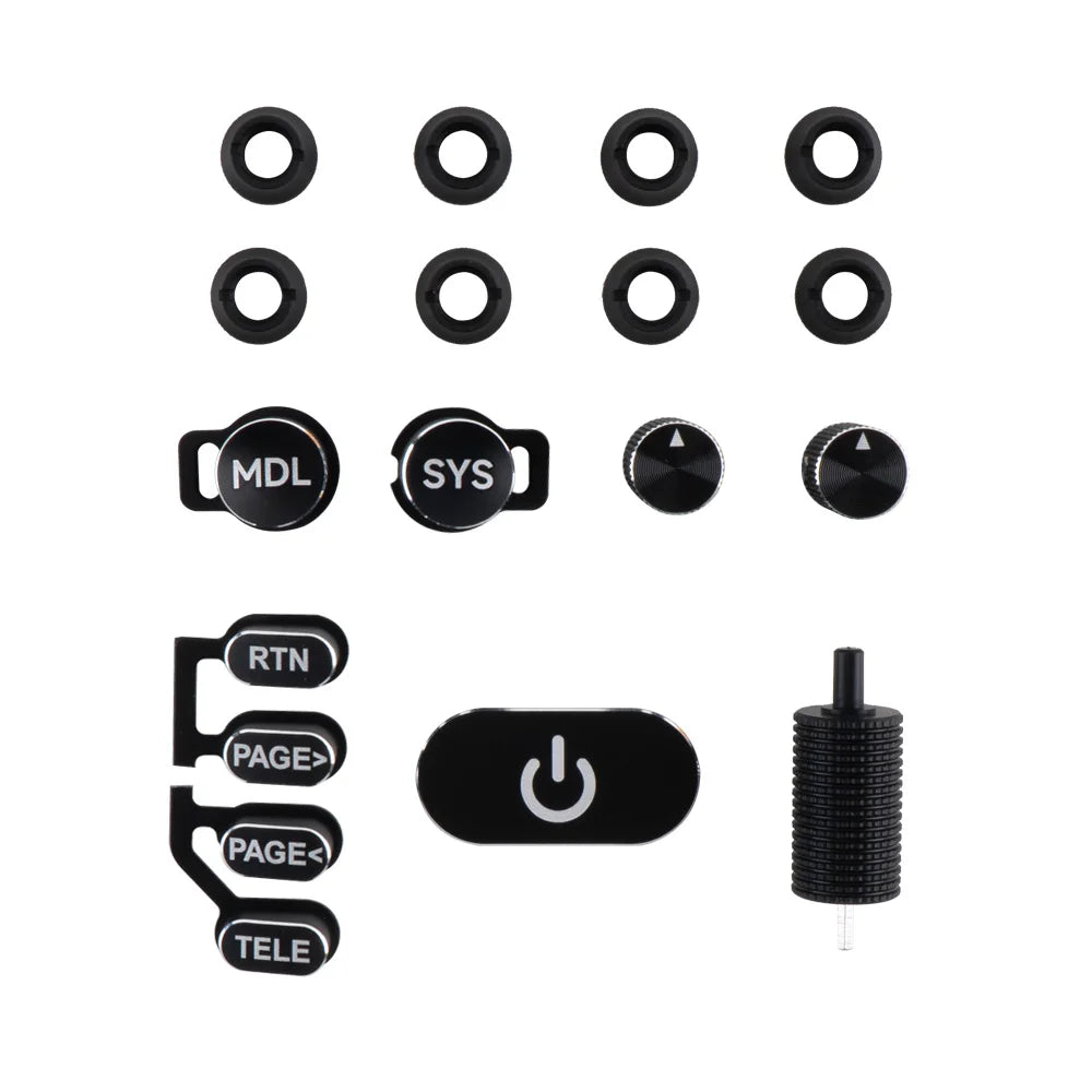 RadioMaster TX16S MK3 CNC Aluminium Switch Set additional angle