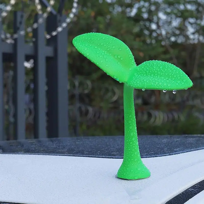 Car Ornaments 3D Car Roof Decoration Stickers Bean Sprout Seedlings Flower Bud Tentacle detail view