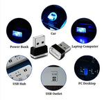 Car LED Light USB Mood Lamp Atmosphere Light Auto Interior Plug and Play Decoration L lifestyle view