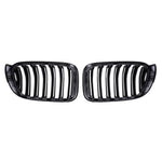 Front Kidney Double Line Grille Grill Replacement | Racing Grills for BMW X3 X4 F25 F26 detail view