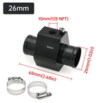 Water Temperature Sensor Adapter | Radiator Hose Gauge Adapter for Car Boat close-up view