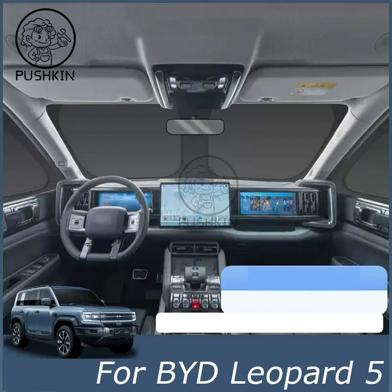 BYD Leopard 5 Denza B5 2025 2026 Car Sunshade | Side Window Privacy Curtains