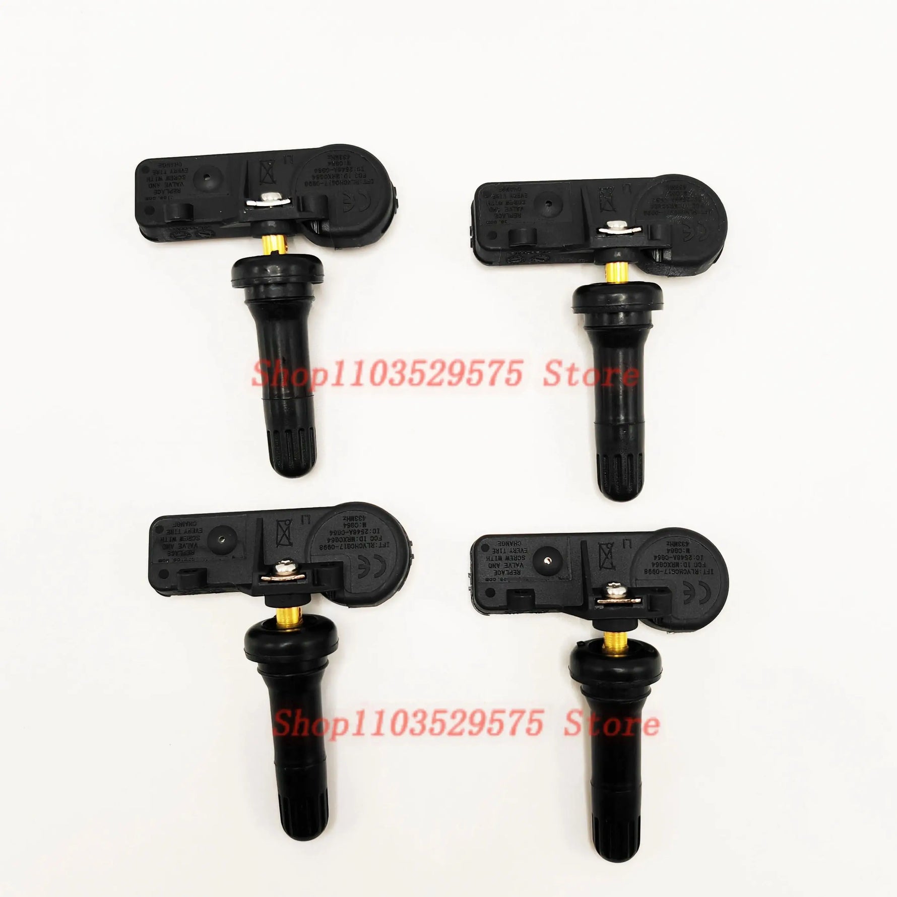 4Pcs 56029398AB Tire Pressure Sensor 433MHz TPMS | Compatible with Chrysler Jeep Dodge detail view
