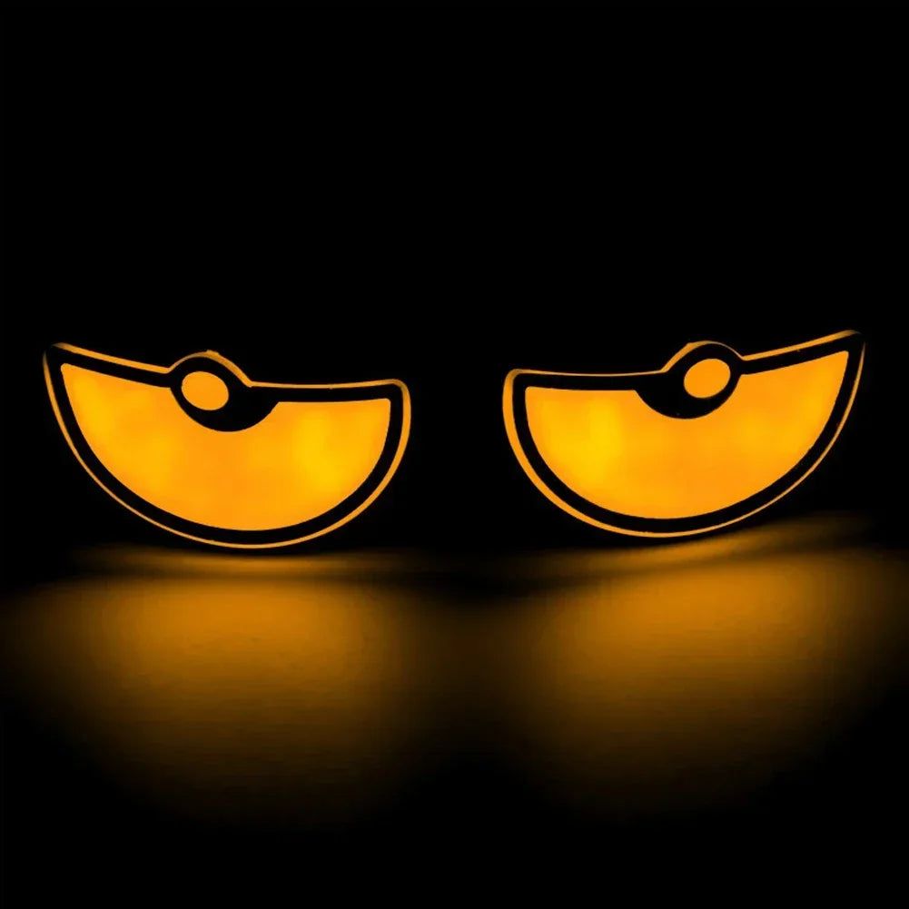 Universal Car LED Devil Eyes Light Demon Eyes Headlight Motorcycle Mini Turn Signal F alternate view