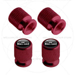Skoda Monte Carlo Logo Tire Valve Caps | 4Pcs Aluminum Wheel Stem Air Dust Covers alternate view