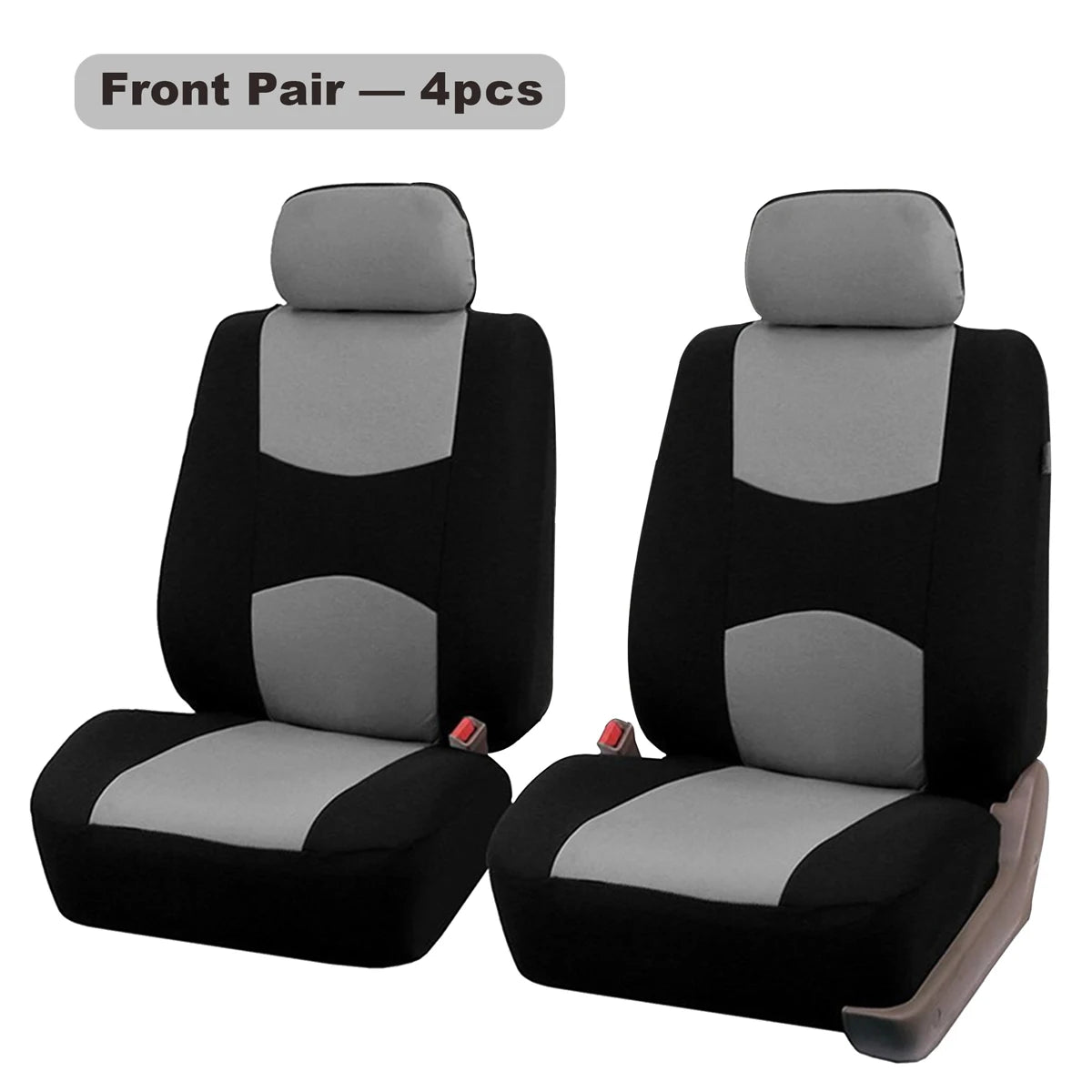 Universal Car Seat Cover Set 9 Pcs Polyester Knit Fabric Four Seasons lifestyle view