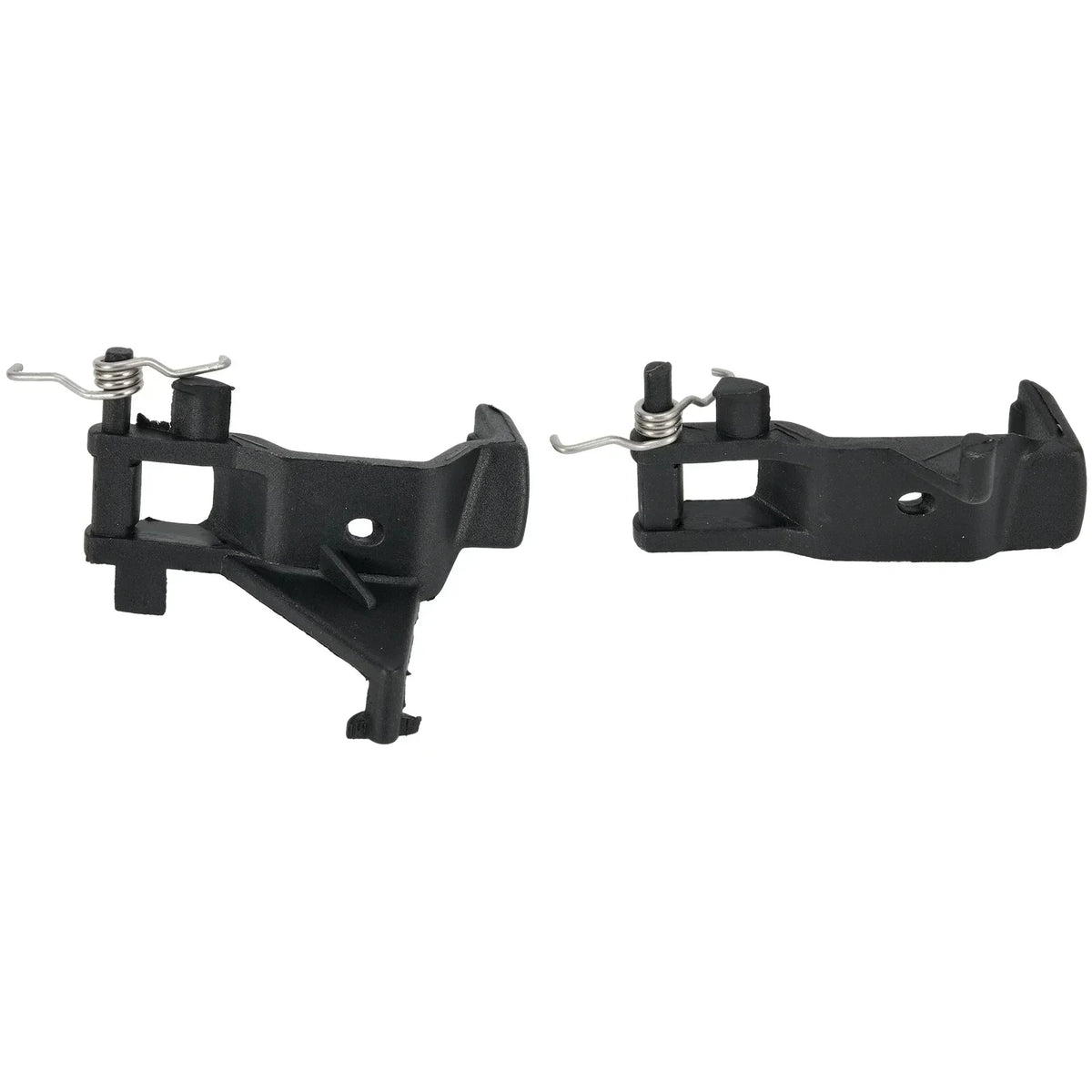Auto Parts Armrest Latch Clip A1666804103 Black Car Accessories Eco-friendly Kit Left+Right Pair Plastic Durable