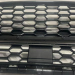 For Ford PUMA ST Line 2019-2024 Front Bumper Grille | Gloss Black ABS Fog Lamp Frame T close-up view