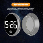 Fashionable Car LED Clock Touch-Control Dashboard Watch with LED Display Light for Fridge RV Classroom Travel Vehicle