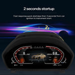 12.3-inch Digital Dashboard for BMW F30 F31 F34 F32 F33 F36 2013-2020 | LCD Instrument close-up view