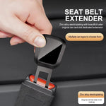 1/2PCS Car Seat Belt Clip Extender Safety Seatbelt Lock Buckle Plug Thick Insert Sock alternate view