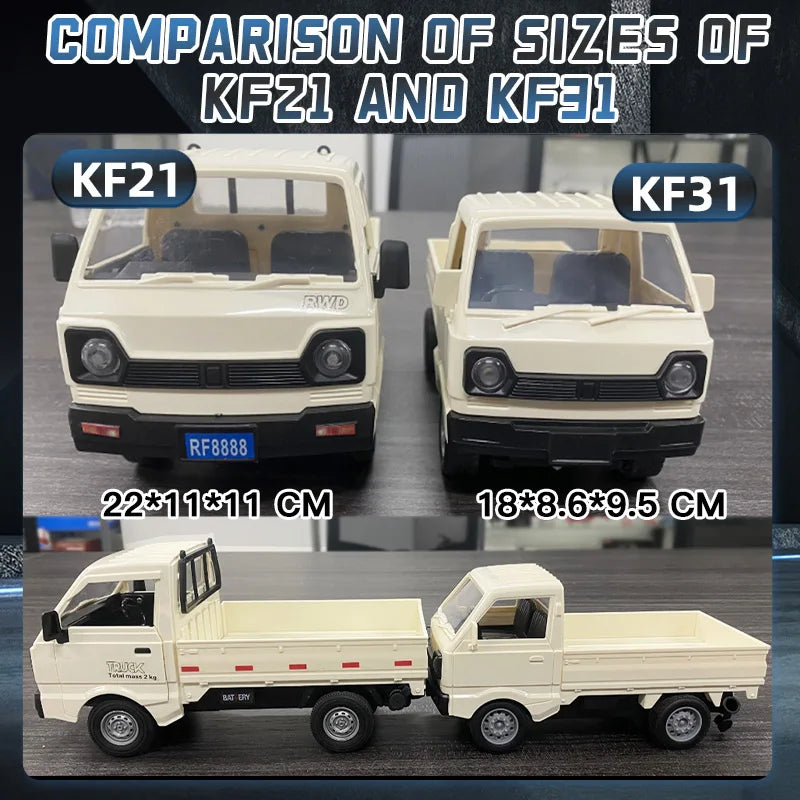 ZWN 1:16/1:18 RC CAR Simulation Drift Climbing Truck Led Light Small Cargo Remote Con alternate view