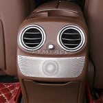 Car Rear Armrest Exhaust Air Vent Outlet Speaker Horn Decorative Cover Trim For Mercedes detail view
