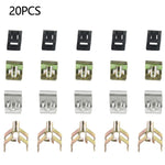 20X Universal Car Clip Instrument Panel Metal Rivet Auto Console Dashboard Radio Deco alternate view