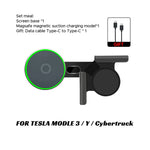 Car Phone Mount Holder 15W Magnetic Wireless Charger | Compatible with MagSafe for Te alternate view