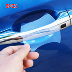 Clear Car Door Handle Protector Film, 5 Pcs