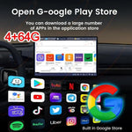 4G+64G/2G+32G Android Smart AI Box Wireless CarPlay Android Auto TV Box For Youtube Netf detail view