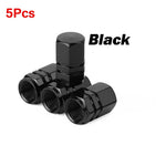 Aluminum Alloy Tire Valve Caps | 5 or 10 Pack Waterproof Dustproof Stem Covers detail view