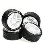 1/10 RC Touring Car Tires With Wheels 12mm Hex For Tamiya TT01 TT02 alternate view