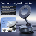 ABS Foldable Magnetic Car Phone Holder N52 Magnet 360° Rotatable alternate view