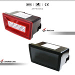 For Subaru Impreza WRX/STI or Crosstrek 3-In-1 Full LED Rear Fog Light Function as Tai close-up view