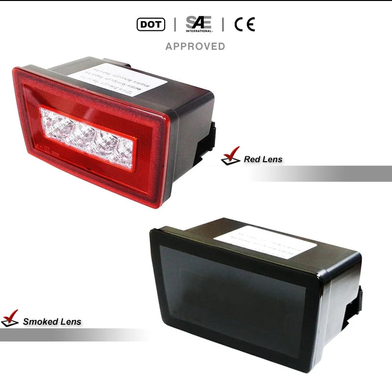 For Subaru Impreza WRX/STI or Crosstrek 3-In-1 Full LED Rear Fog Light Function as Tai close-up view
