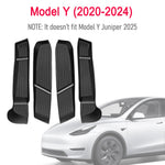 USVOTOV Car Door Side Storage Box | Tesla Model Y 2025 2026 Juniper Model 3 Accessori lifestyle view