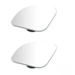 2pcs Car Mirror Wide Angle Car Blind Spot Mirrors 360° Adjustable Auxiliary Rearview alternate view