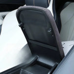 For BYD ATTO 3 EVO Yuan Plus 2026 2027 Center Console Cover Armrest Box Protector Pad Black Suede Interior Accessories