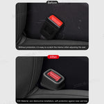 Car Seat Belt Slot Holder Silicone EVA 2 Pack alternate view