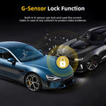Dash Cam 4K with WiFi GPS | Built-in App Control and 24H Parking Monitor close-up view