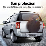 1/2/4PCS Car Auto Wheel Tire Cover | Weatherproof Dust-Proof Spare Tire Bag for 4x4 additional angle