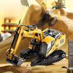 Alloy Remote Control Excavator Toy Car with Lights Sound Effect Electric Excavator Au lifestyle view