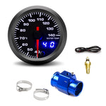 52mm Car Water Temperature Gauge | 7-Color Backlight with Sensor Kit detail view