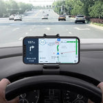 Car Mobile Phone Holder | 360 Degree Rotatable Dashboard Stand for Secure Auto Grip alternate view
