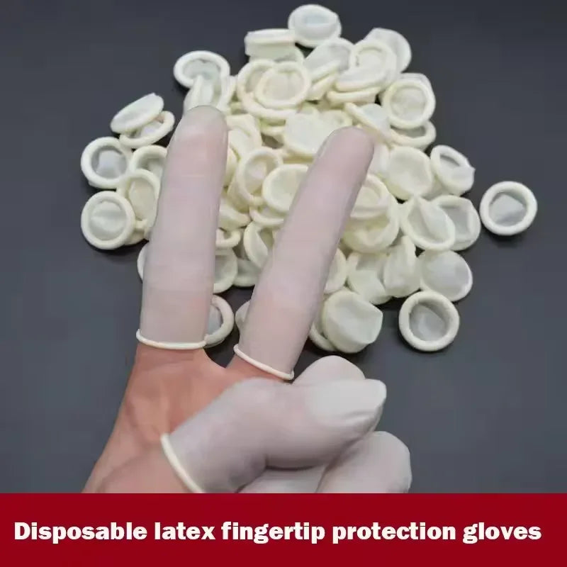 Sterile Disposable Powder Free Industrial Electronic Latex Fingertips Protector Gloves Watch Repair