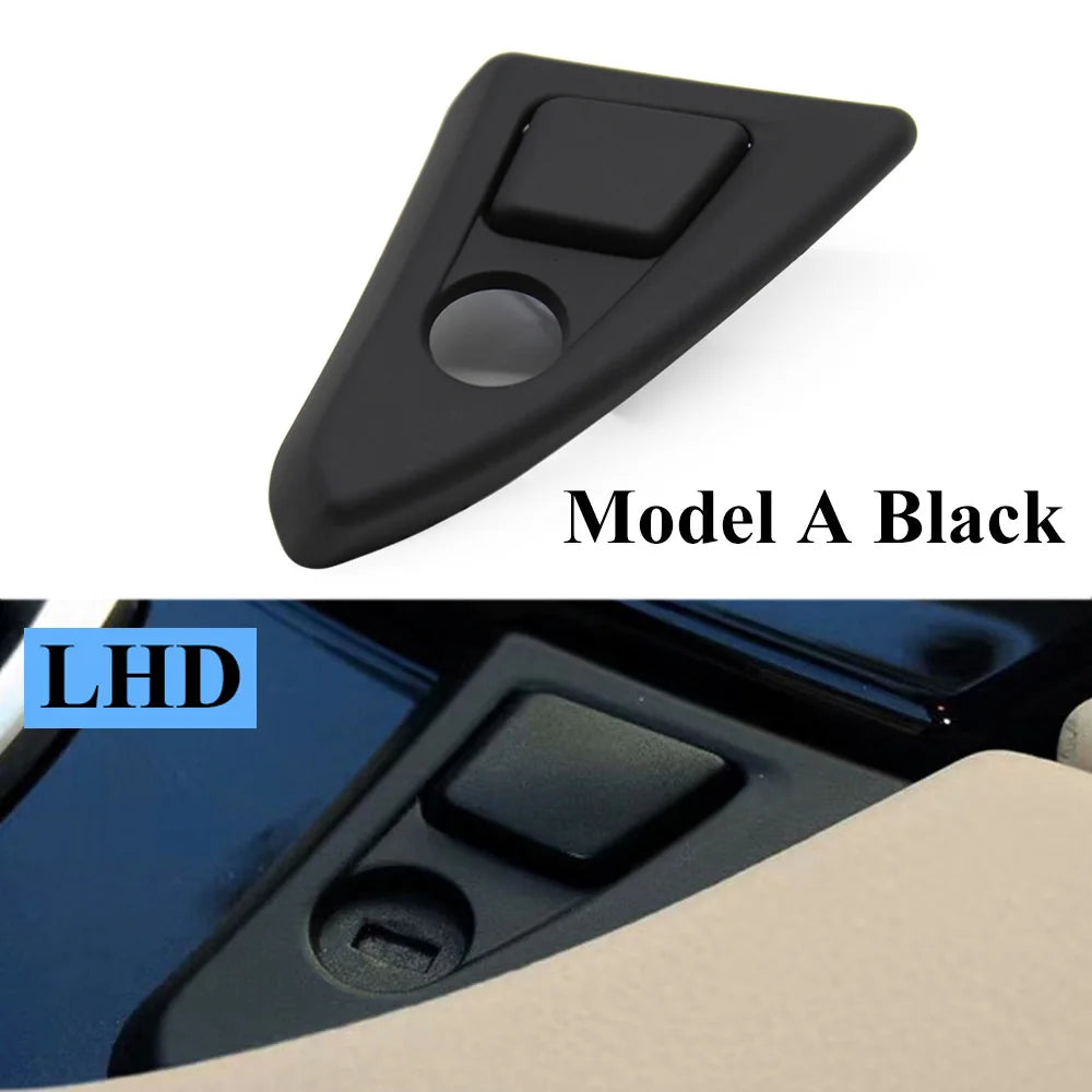 LHD RHD Black Silver Car Central Armrest Glove Box Switch Button For BMW 5 Series F additional angle
