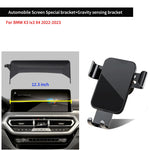 Car Phone Holder Screen Mount Dedicated Base In Car Mobile Support For BMW X3 ix3 X4 G01 G02 Portable Navigation Phone Holder