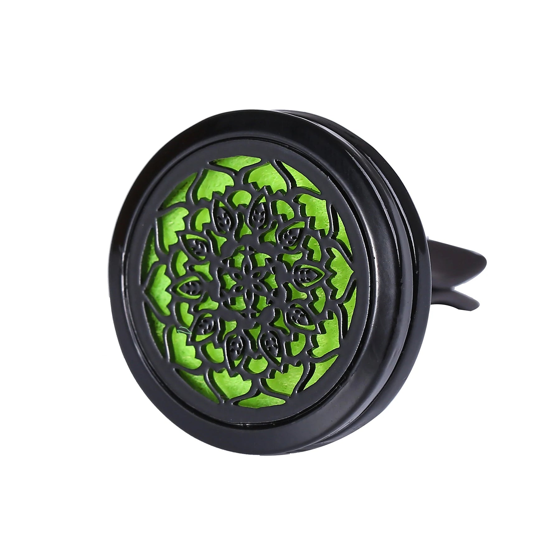 Refillable Car Air Freshener Clip | Stainless Steel Vent Diffuser Locket additional angle