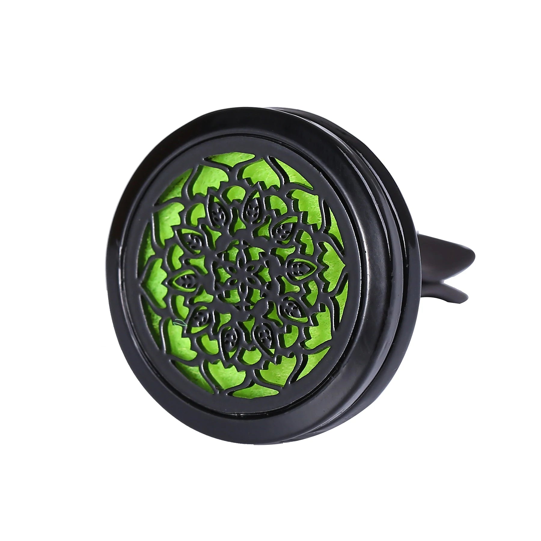 Refillable Car Air Freshener Clip | Stainless Steel Vent Diffuser Locket additional angle