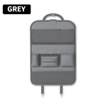 Car Seat Back Storage Bag Organizer with Foldable Table Tray