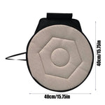 Rotating Car Seat Cushion Round Disc Portable Swivel Seat Cushion EVA Car Seat Pad For Outdoor Home Team Game And Picnic