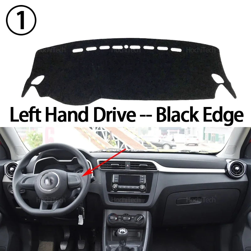 Car Dashboard Cover for MG ZS ZX ZST Astor 2017-2022 | Anti-Glare Dash Mat alternate view